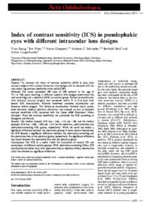 thumbnail of Eppig et al, Acta Ophthalmologica 2015 – IOLs and OPTEC 6500